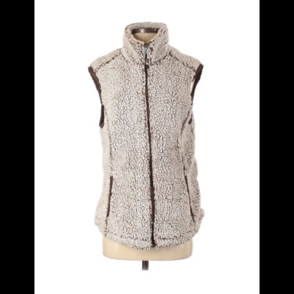 Mia and Tess Sherpa vest